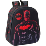 Safta M890a BATMAN - 3D dizaino mokyklinis kuprinė, pritaikoma vežimėliui, ideali vaikams įvairaus amžiaus.