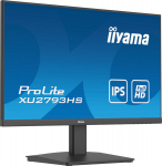 Monitorius Ekranas IIYAMA 27'' Ultra Plonas IPS ekranas 16:9 1ms 100Hz 250cd/m&sup2; 1920x1080 1xHDMI 1xDisplayPort Garsiakalbiai 2 x 2W + ausinės TCO