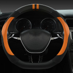 Stilingas D formos odos imitacijos vairaratis - neslystantis ir prakaitą sugeriantis. , Furious Orange-D tipo (1855 zom&scaron;os) novatori&scaron;ka automobilio puo&scaron;mena