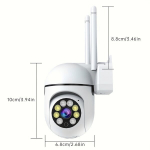 JOOAN 1080P HD WiFi apsaugos kamera su PTZ, 355&deg; apžvalgos kampu.