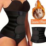 Neopreno juosmens formuotojas moterims - liekninantis kūno diržas su sauna efektais ir pilvo kontrole. , 3XL (rekomenduojama juosmens apimtis 90-100 cm)