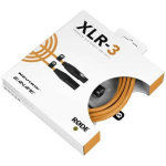 Mikrofono laidas - RODE - XLR3M-O - 3 metrai - oranžinis
