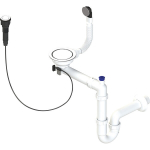 Sifonas plautuvėms Laveo OKS_163T, Steel