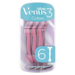 Vienkartiniai skustuvai moterims Gillette Venus3, 6 vnt.