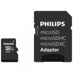 Philips FM32MP45B/10 micro SD 32GB(+ SD adapteris)
