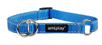 Amiplay pusiau smaugiamas antkaklis Reflective, M, mėlynas