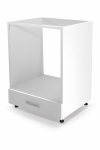 Virtuvinė spintelė Halmar Vento DP 60/82, balta