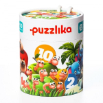 Dėlionė patiems mažiausiems Puzzlika MANO DRAUGAI, 20 didelių detalių