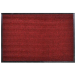 Raudonas PVC durų kilimėlis, 120 x 180 cm