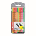 STABILO Ra&scaron;alo ra&scaron;ikliai, point 88 (5 spalvų) + Pen 68 (5 spalvų), neonas