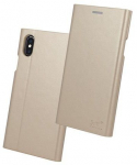 Atverčiamas dėklas Beeyo Book Grande, skirtas Samsung G950 Galaxy S8 telefonui, auksinis