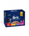 Brit Premium su mėsa ir žuvimi, 12 x 100 g