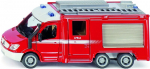 Miniatiūrinė transporto priemonė &ndash; Siku &ndash; Ugniagesiai 6 X 6 &ndash; Masteliai 1/50 &ndash; Metalas