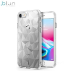 Telefono nugarėlė Blun 3D Prism Shape, skirta Xiaomi&nbsp;Redmi Note 5A telefonui, skaidri