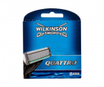 Skutimosi galvutės Wilkinson Sword Quattro vyrams, 8 vnt.