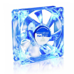 AABCOOLING Super Silent Fan 8 Mėlynas LED - Kompakti&scaron;kas 80mm Ventiliatorius, 33m&sup3;/h Oro Srautas, Tylus 13.9dB Veikimas Su FDB Guoliais, 1600 RPM, Mėlynas LED Ap&scaron;vietimas, Tinka Kompiuteriams, 3D Spausdintuvams, Modernus Dizainas, Antivibracinės Tarpinės
