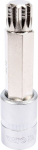 Antgalis įpresuotas į galvutę Yato Spline 1/2" M17 x 100mm (YT-04357)