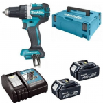 Suktuvas-gręžtuvas Makita DDF484RTJ 18 V 2x5,0 Ah akum.
