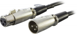 Deltaco XLR-1020, XLR 3 pin, 2 m