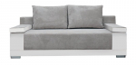 Sofa Rimini, pilka/balta