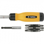 Topex Ratchet Bits atsuktuvas 39D518