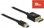 Delock 84928, Mini DP/DP, 2 m