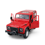 Radijo bangomis valdomas automodelis Rastar Land Rover Defender 1:24, 78400