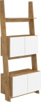 Lentyna Meblocross Rack 80 2D, tamsaus ąžuolo/baltos spalvos