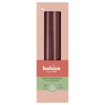 Bolsius kūginių žvakių rinkinys Velvet Red, 4 vnt.