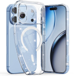Tech-Protect FlexAir MagSafe dėklas &bdquo;iPhone 17 Pro&ldquo; ir &bdquo;iPhone 18 Pro&ldquo;, skaidrus su blizgučiais