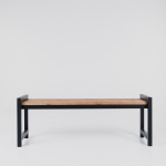 Sodo suoliukas 140*37 cm, ruda