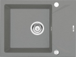 Deante granitinė virtuvinė plautuvė Deante Evora ZQJ S11A, Metallic grey