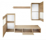 Sekcija ASM ABW RICO, ąžuolo spalvos