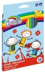 Super mink&scaron;tos kreidelės 18 spalvų FIORELLO