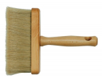 Platus teptukas - VOREL - 09648 - 180 mm - Natūralūs &scaron;eriai - Lakuota medinė rankena
