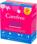 Įklotai Carefree Carefree Cotton Flexiform Fresh Scent, 56 vnt.