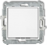 Mini vieno poliaus jungiklis Karlik Mwp-1 baltas