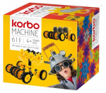 Konstrukciniai "korbo Machine" kaladėlės, 61 el.
