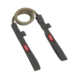 Elastinės juostos gimnastikos lazdai Gymstick Original, extra stiprus pasiprie&scaron;inimas, sidabrinės spalvos