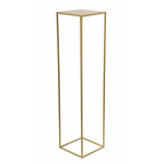 Modernus gėlių stovas, auksinis, 100 cm
