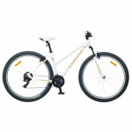 Hibridinis dviratis Classic Team lady 29", baltas