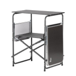 Sulankstoma turistinė Nils Camp NC3040, 140x79x48 cm, juoda