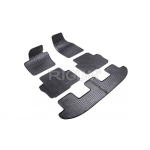 Guminiai kilimeliai juodi RIGUM VW SHARAN/SEAT ALHAMBRA (7s.)(2010-...)
