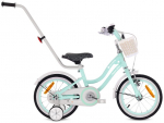 Vaiki&scaron;kas dviratis Sun Baby Heart Bike 14&rdquo; mėtų