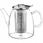 Wilmax arbatinukas, 600 ml, 600 ml terminis stiklinis arbatos ir žolelių virimo aparatas