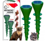Repelentas nuo kurmių, pelių ir žiurkių Carruzzo K751D3, 2vnt.