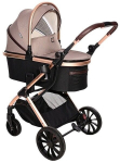 Universalus vežimėlis Lorelli Glory 3in1, Pearl Beige