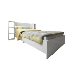 Lova Asir Smart v2, 90x190 cm, balta