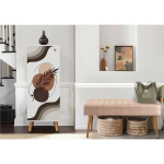 Prie&scaron;kambario baldų komplektas Kalune Design Vegas 955 - 0900, baltas/smėlio spalvos