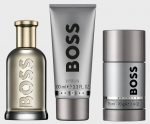 Rinkinys Hugo Boss Boss Bottled vyrams: kvapusis vanduo EDP, 100 ml + kvapusis vanduo EDP, 10 ml + du&scaron;o gelis, 100 ml